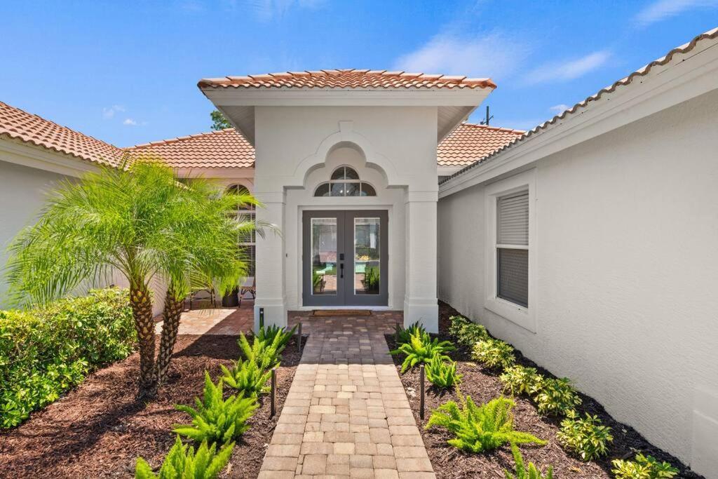 Tranquil Beachy Boho Pool Home, 5Mi Beach, 4 Bedroom 3 Bath Naples Exterior photo